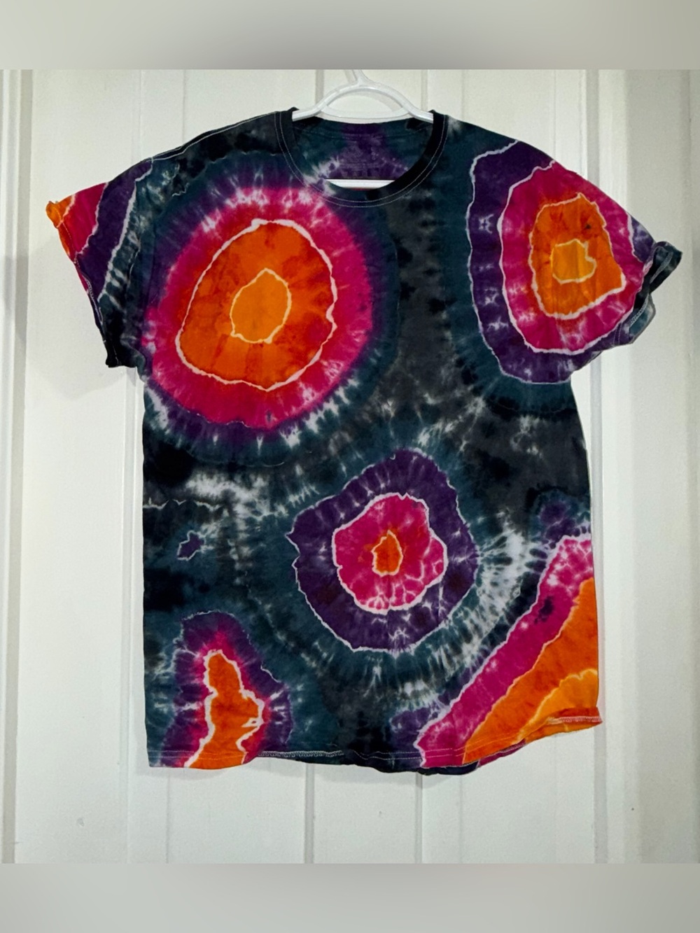 Tie-Dye women's size large Short Sleeve Tee shirt